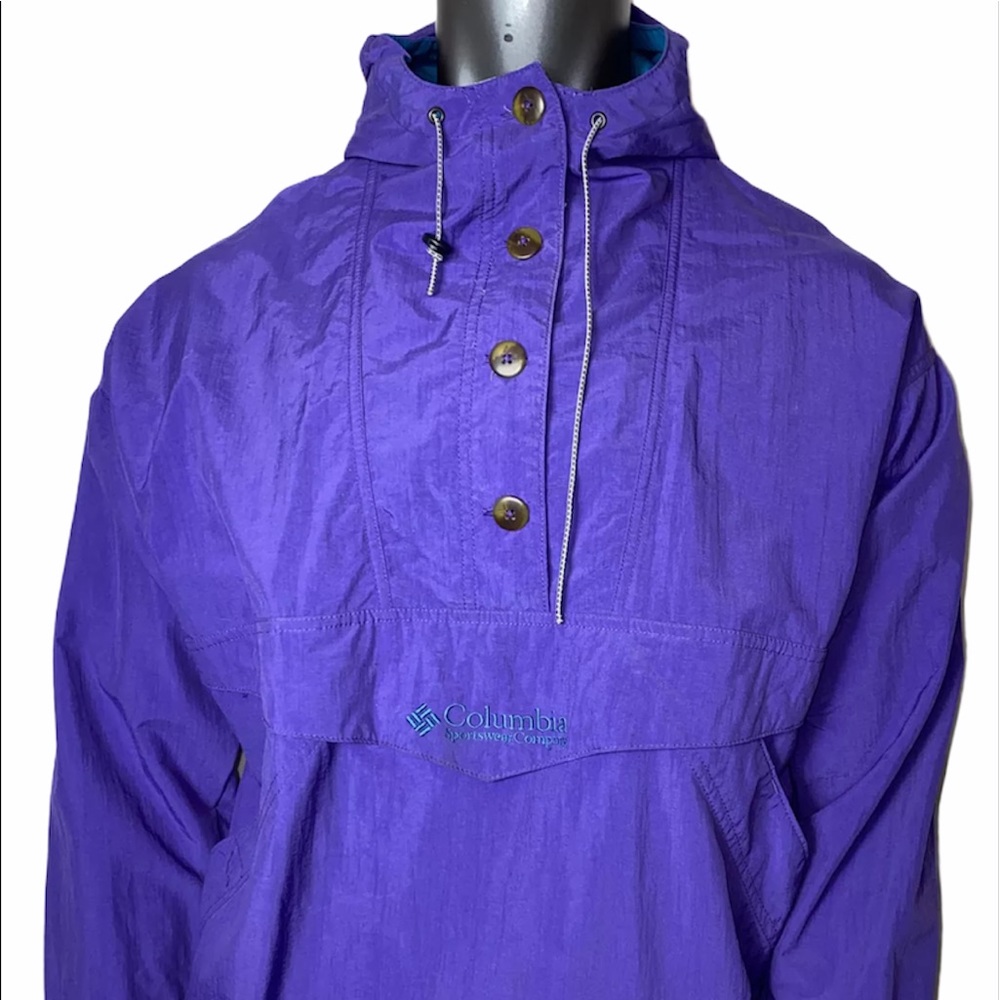 COLUMBIA WINDBREAKER PULLOVER Large Women
